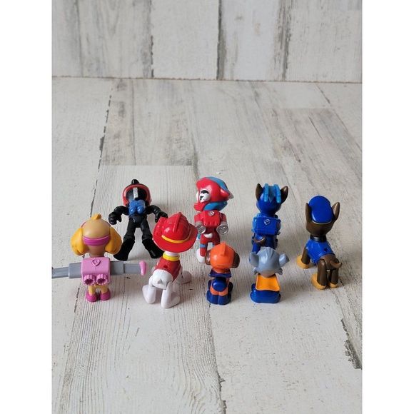 Paw Patrol Chase Marshall Zuma Sky Alex playset toy figure dog pet - Picture 9 of 13
